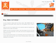 Tablet Screenshot of procenter-eg.com